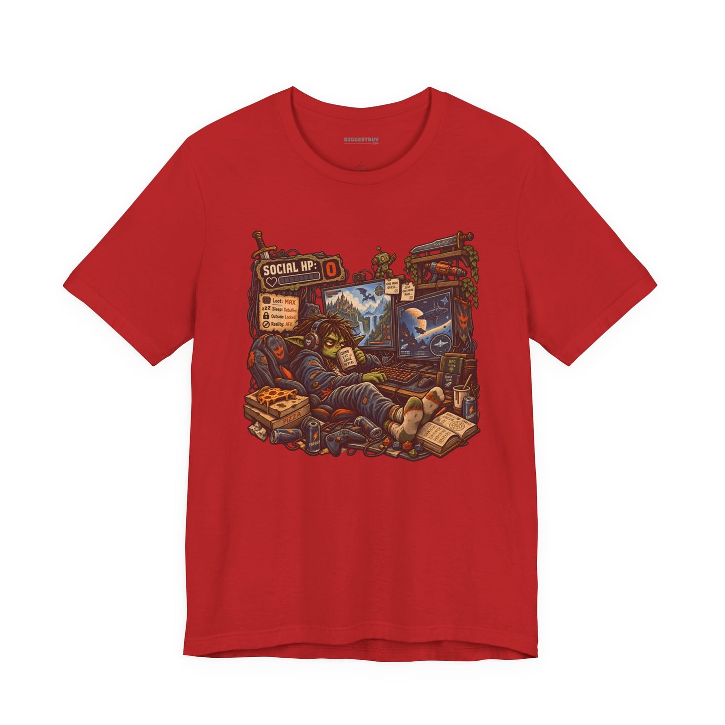 Social Zero - Classic Jersey Tee
