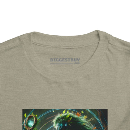T-Shirt | Toddler Tee | Short Sleeve | Eco Fantasy | Forest Spirit Shaman