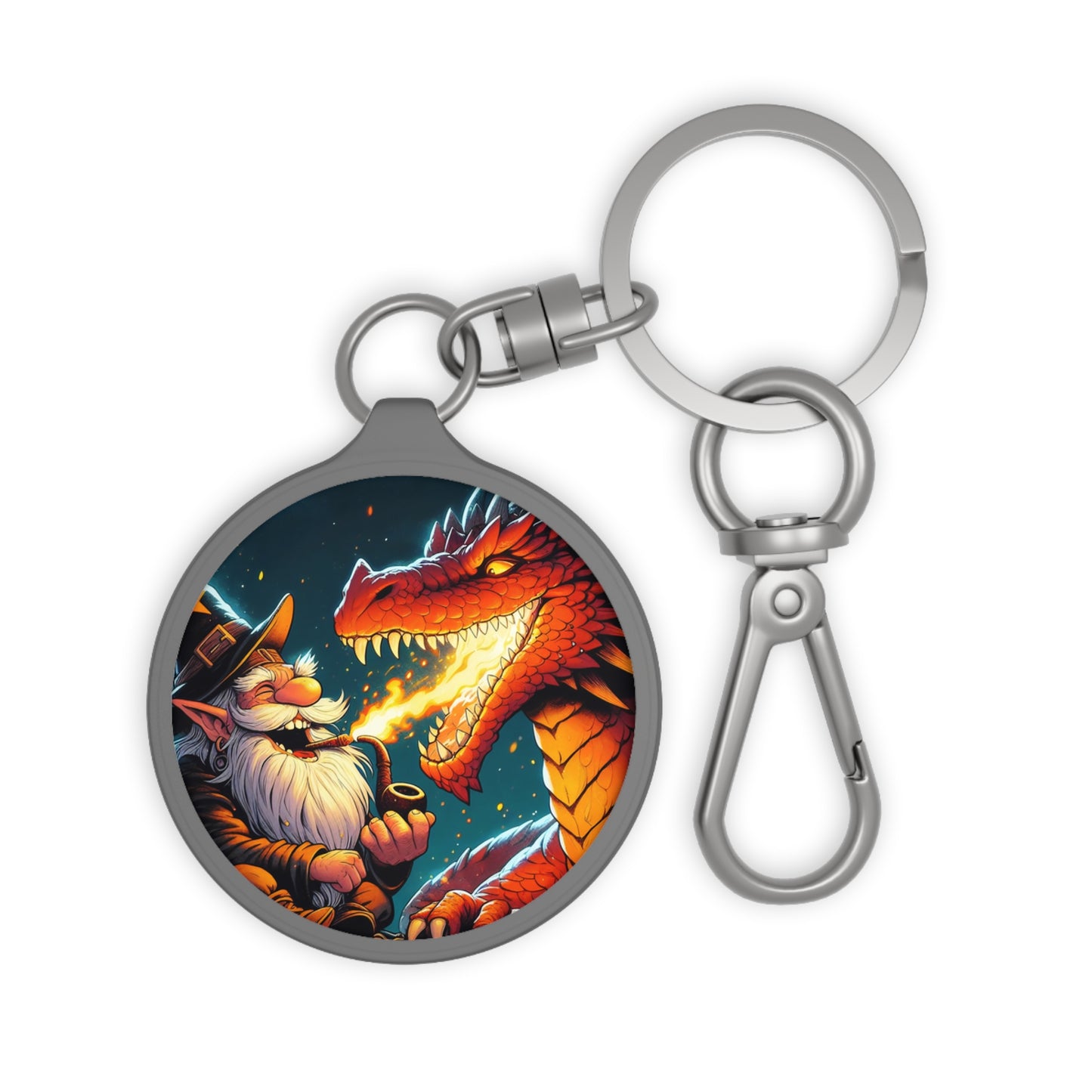 Round Keychain