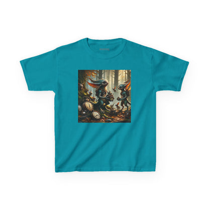 T-Shirt | Koszulka dziecięca | Ciężka bawełna | Steampunk Fantasy | Leśne Pooka