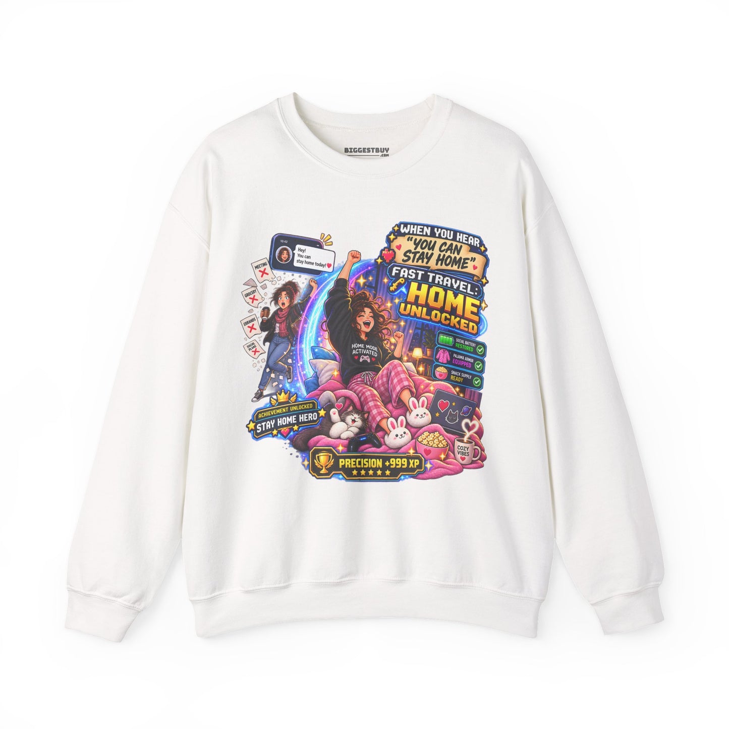 Quarantine Vibe - Crewneck Sweatshirt