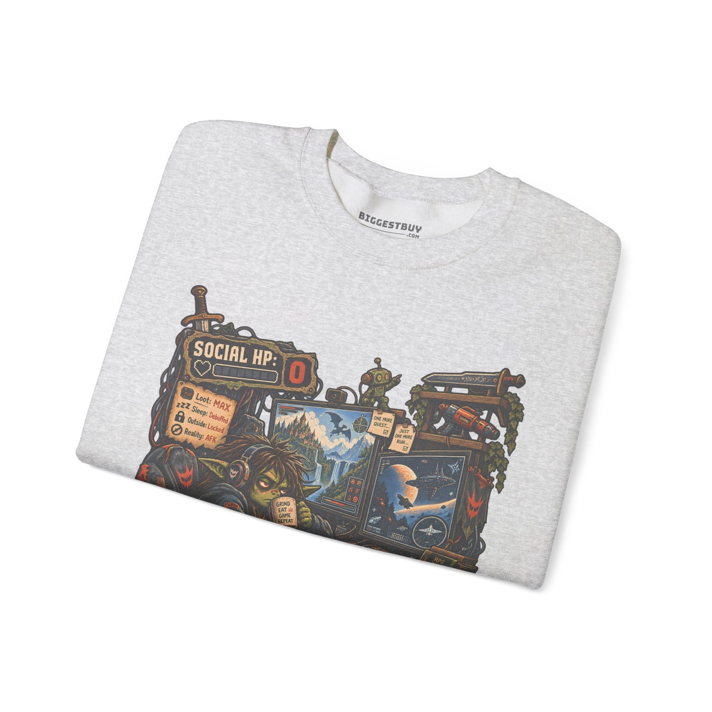 Social Zero - Crewneck Sweatshirt