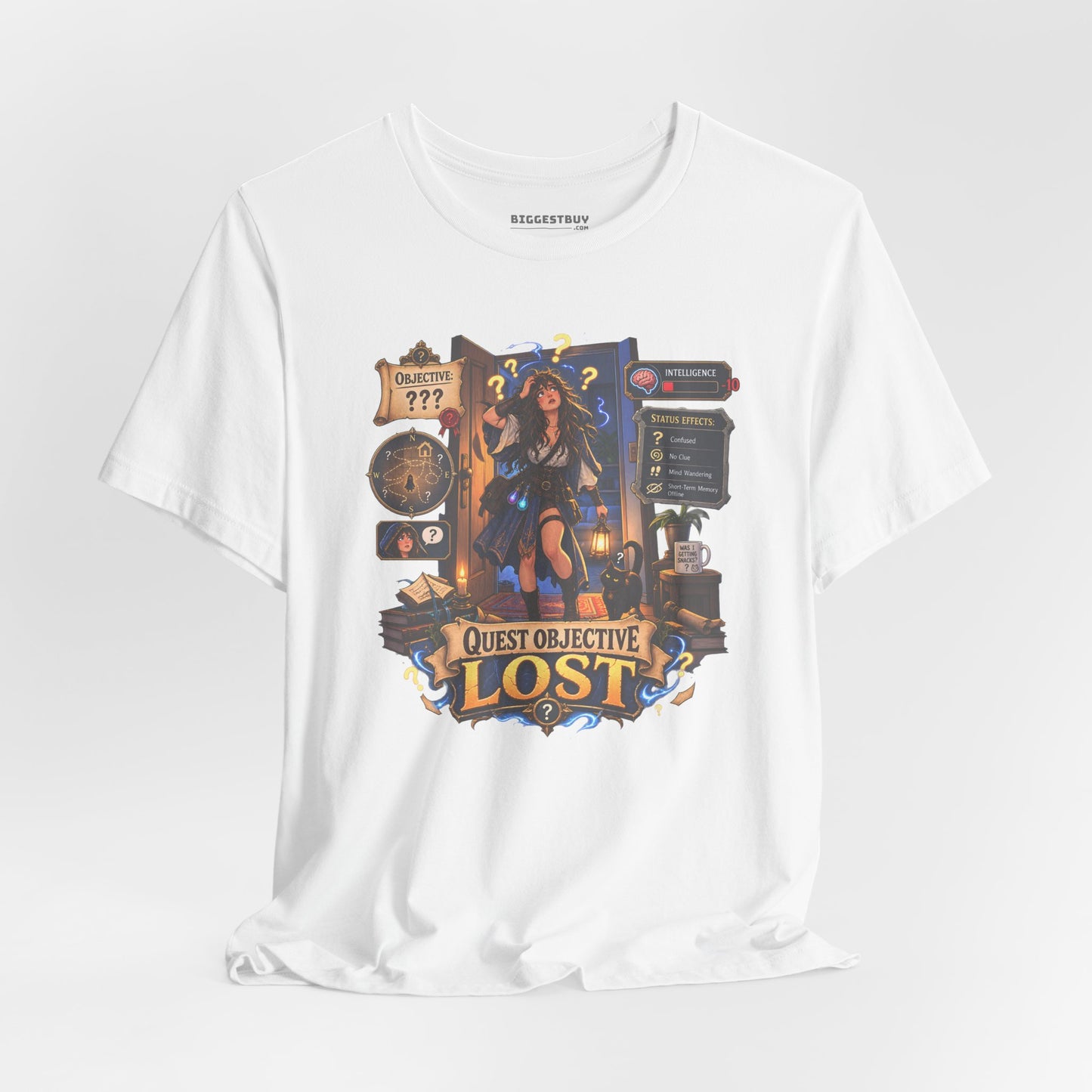 Quest Lost - Classic Jersey Tee