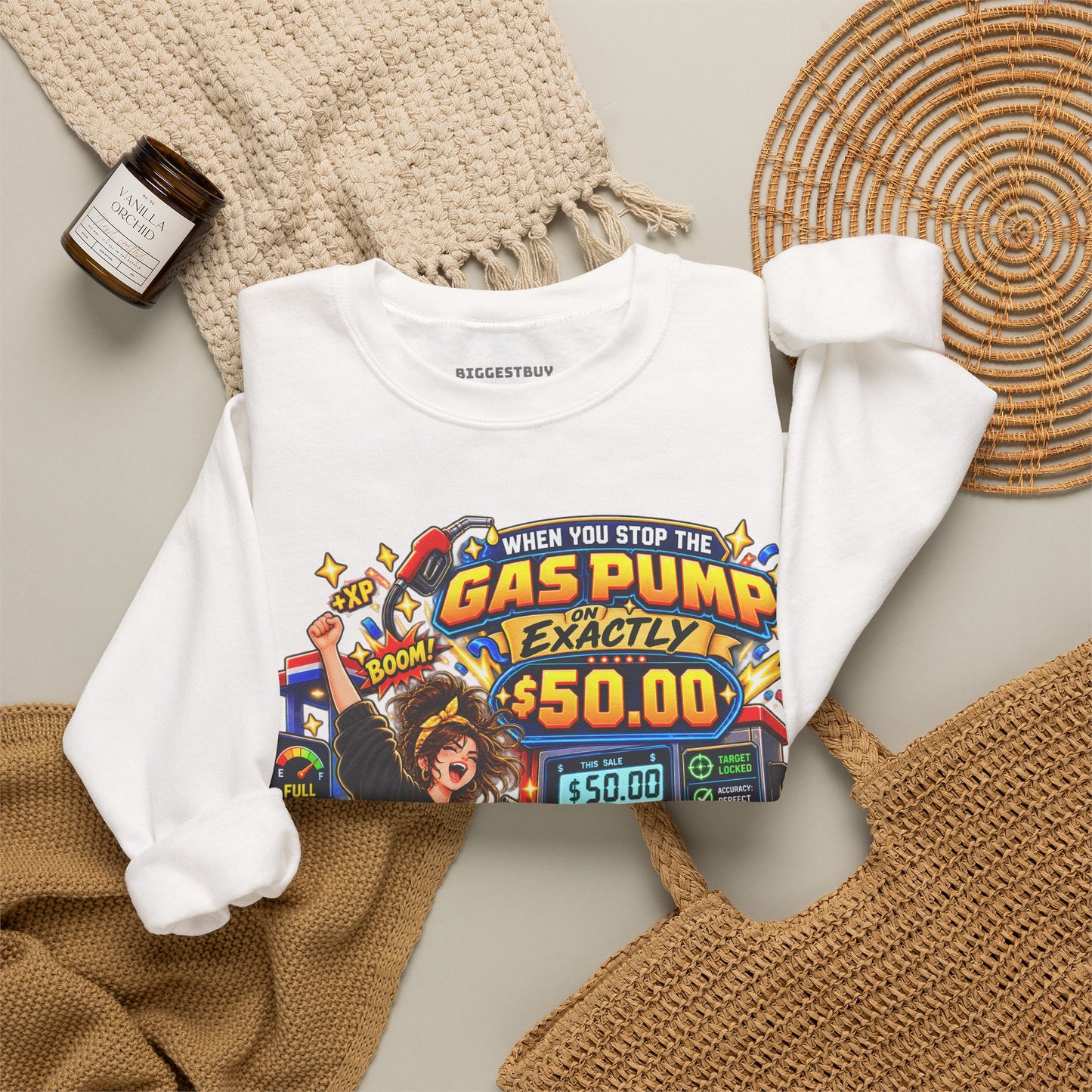 Gas Stop - Crewneck Sweatshirt