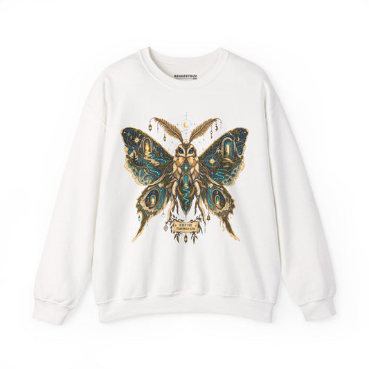 Moth Mystique - Crewneck Sweatshirt