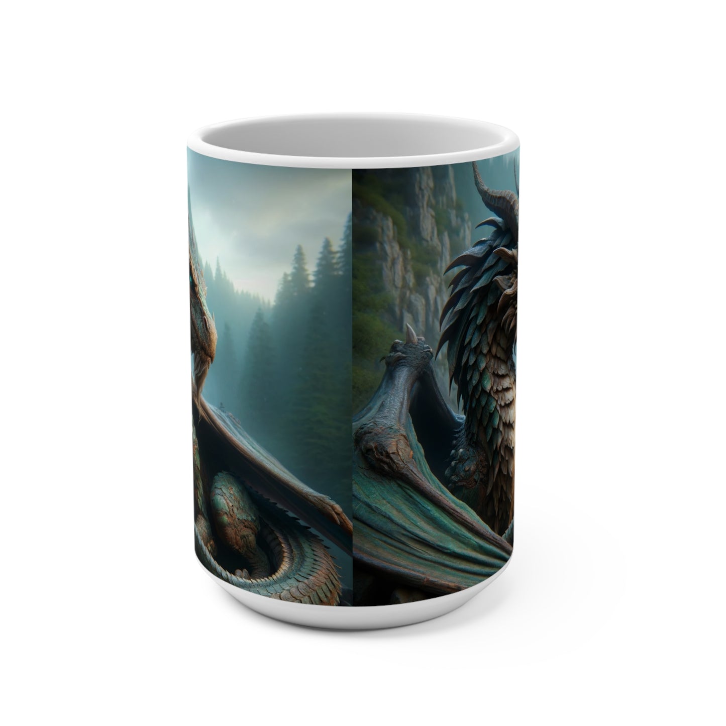 Tall Ceramic Mug