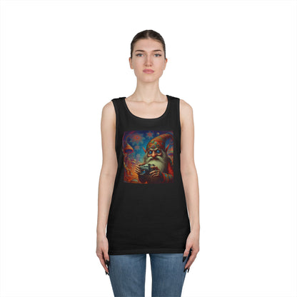 Tanktopp | Unisex | Kraftig bomull | Fantasy | Psykedelisk | Domovoi