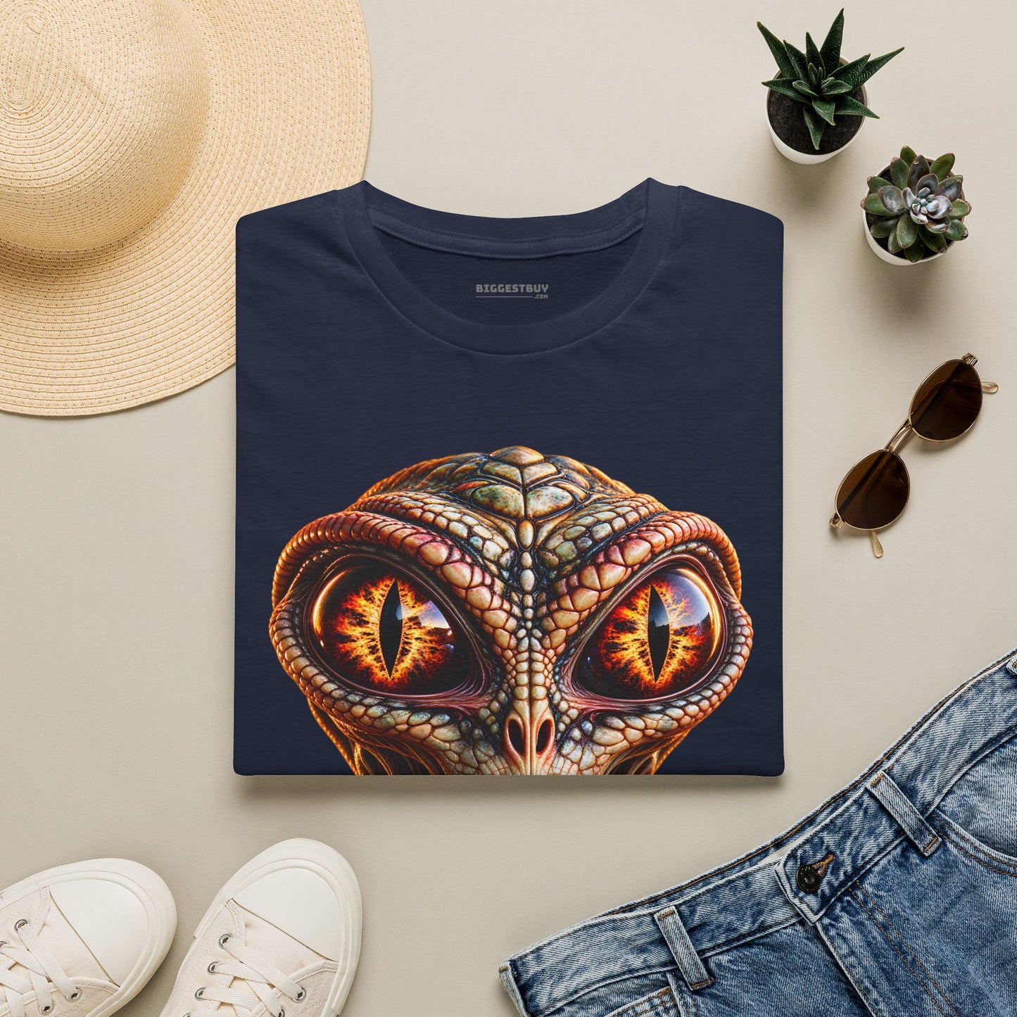 Alien Gaze - Softstyle T-Shirt