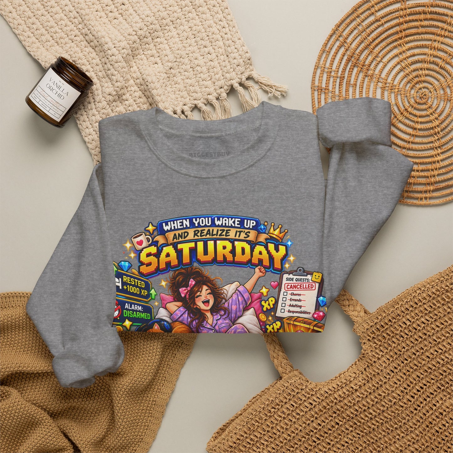 Pajama Party - Crewneck Sweatshirt