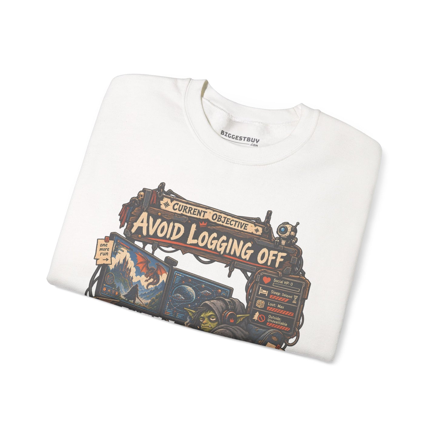 Logoff Dodge - Crewneck Sweatshirt