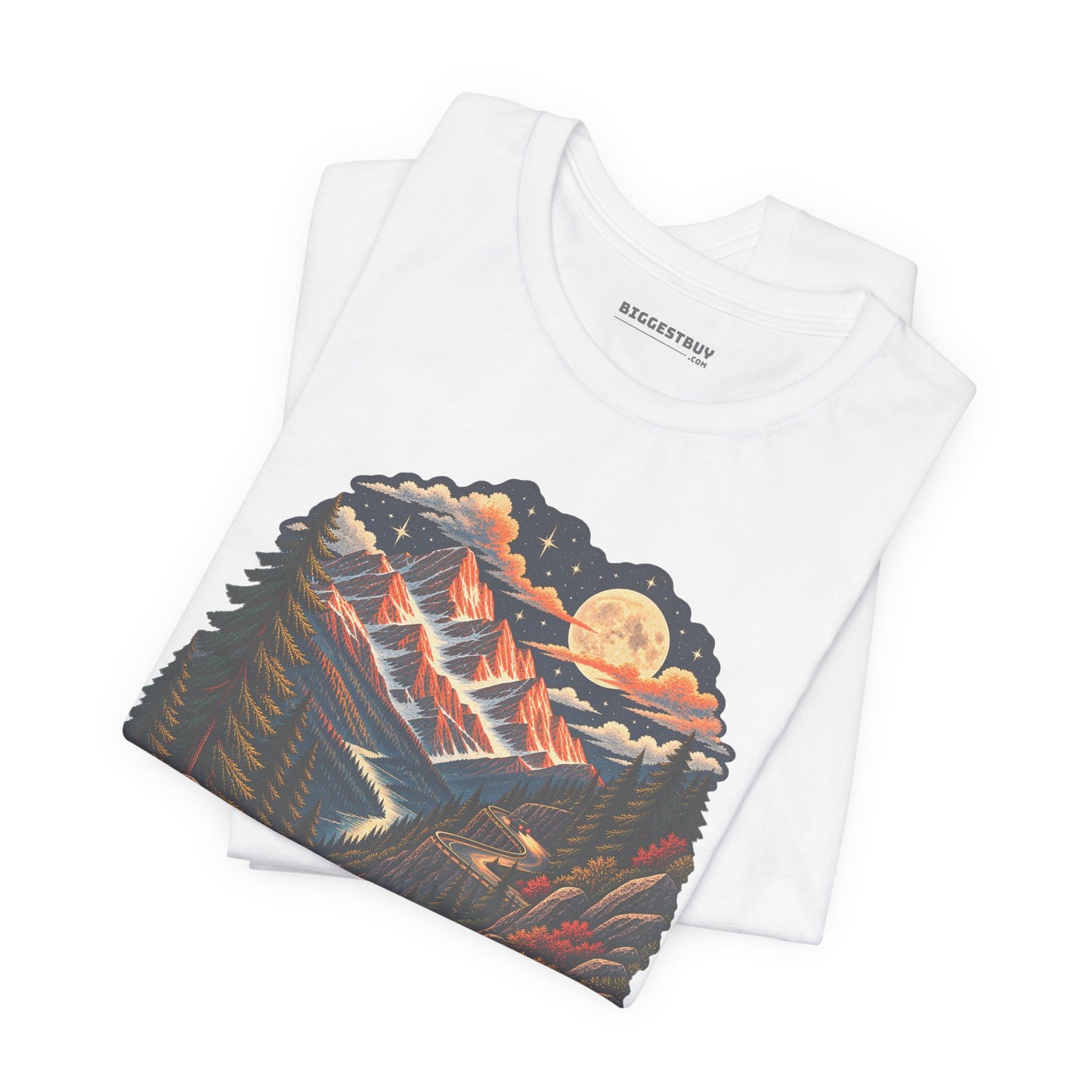 Moonlit Mountain - Classic Jersey Tee