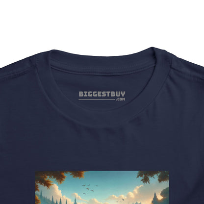 T-shirt | Peuter T-shirt | Korte mouw | Heldensage | Interraciale Vriendschap