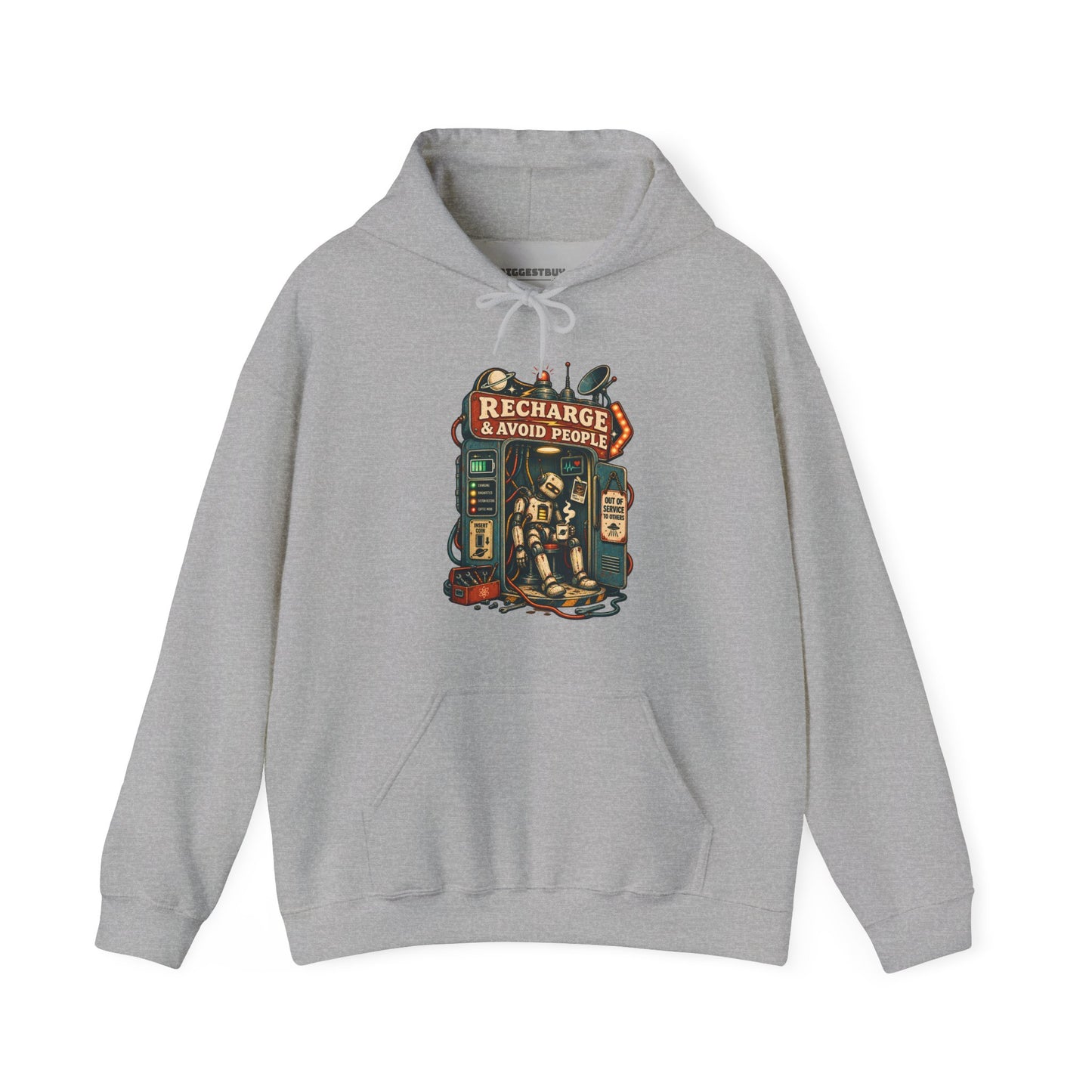 Social Recharge - Pullover Hoodie