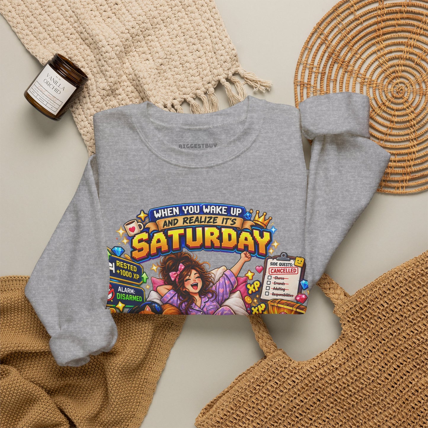Pajama Party - Crewneck Sweatshirt