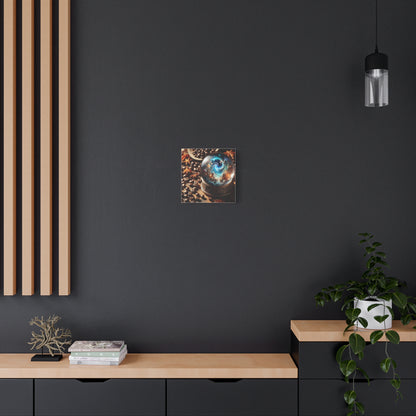 Canvas | Matte | Cosmic Fantasy | Mystical Globe