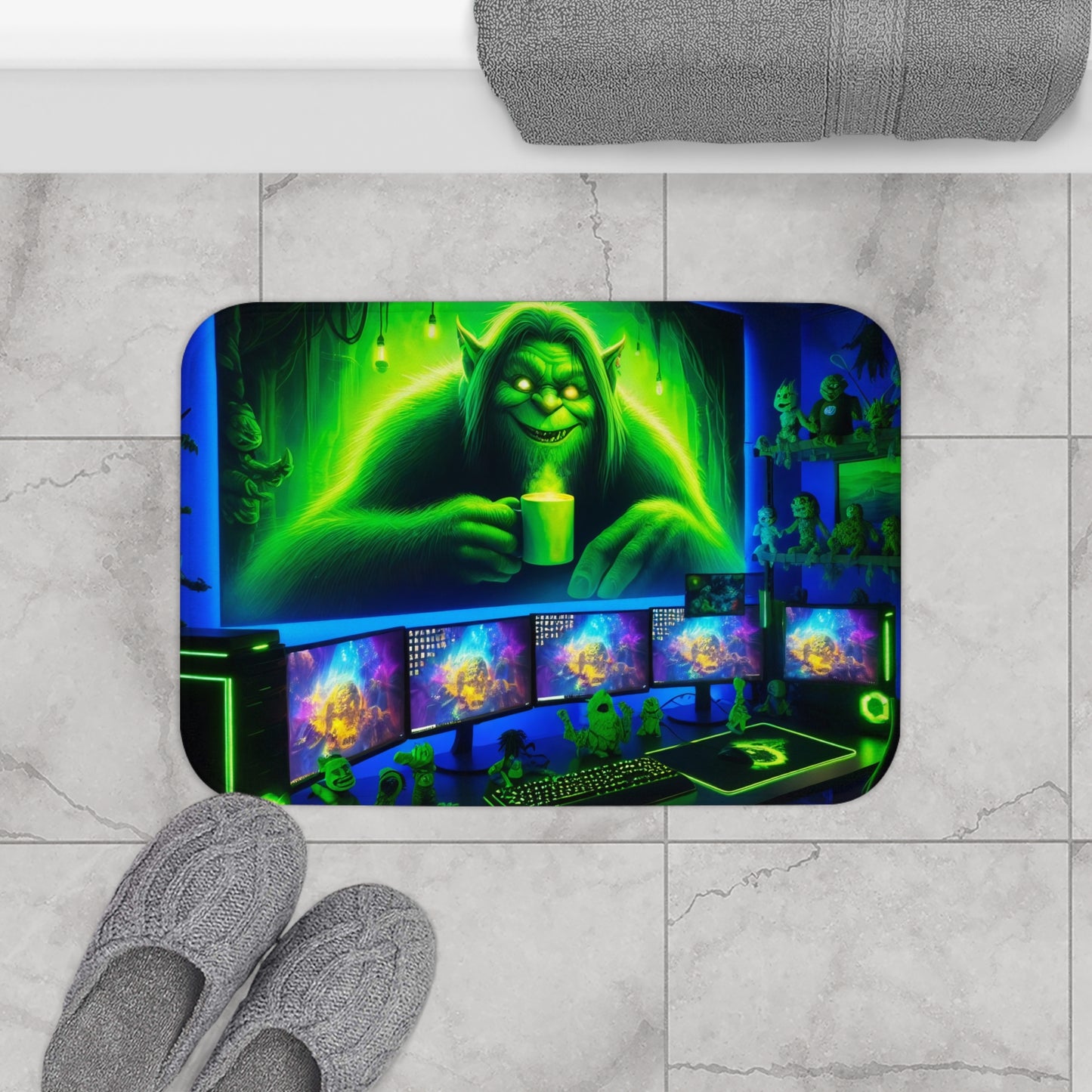 Bath Mat - Trickster Troll