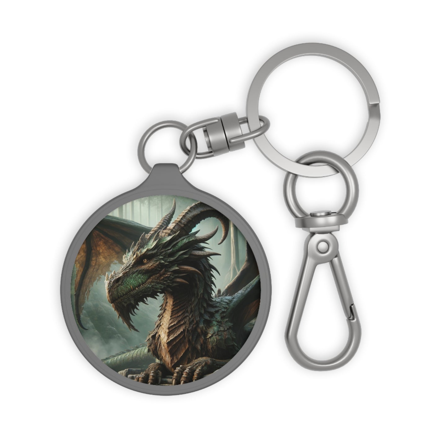 Round Keychain