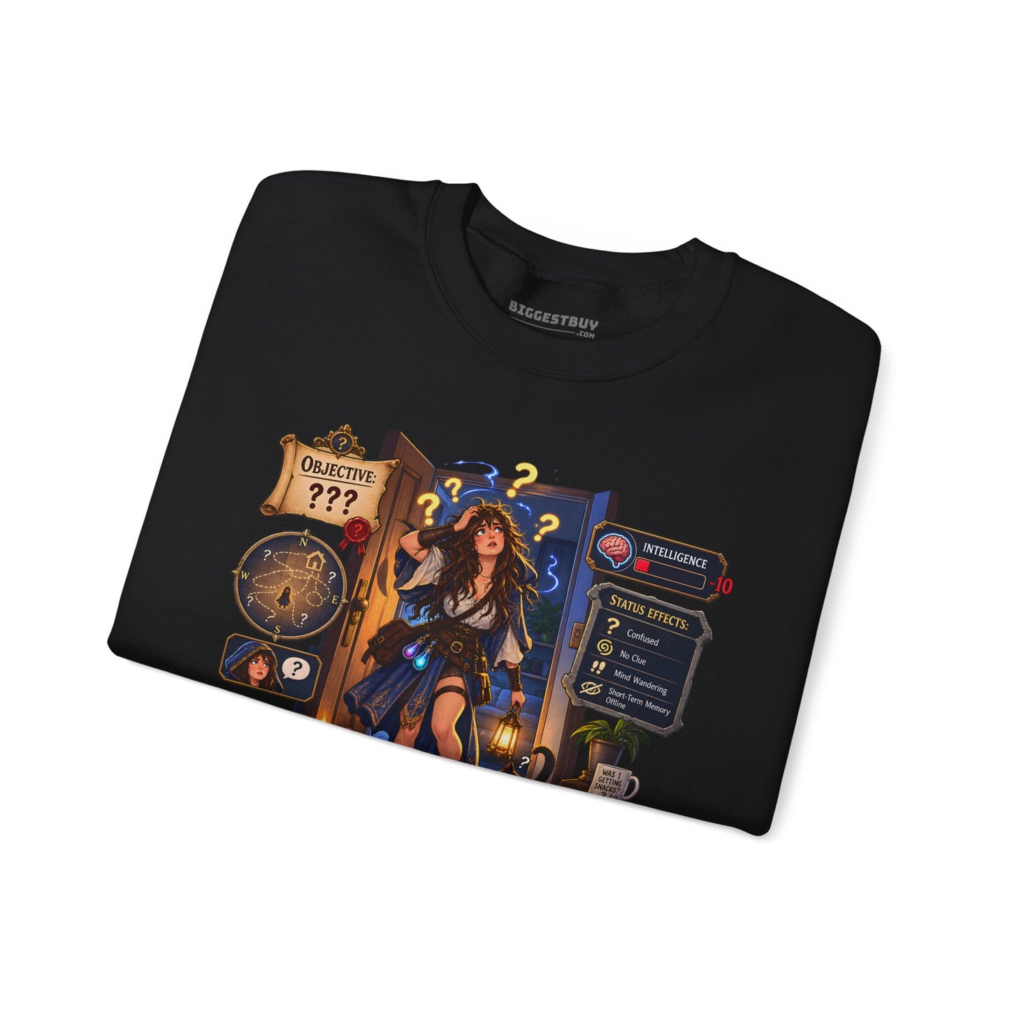 Quest Lost - Crewneck Sweatshirt