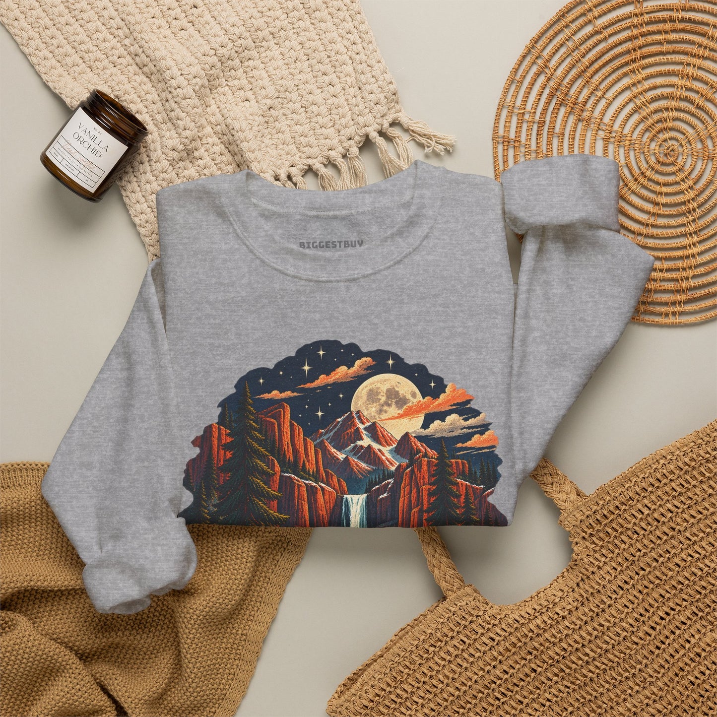 Mystic Peaks - Crewneck Sweatshirt
