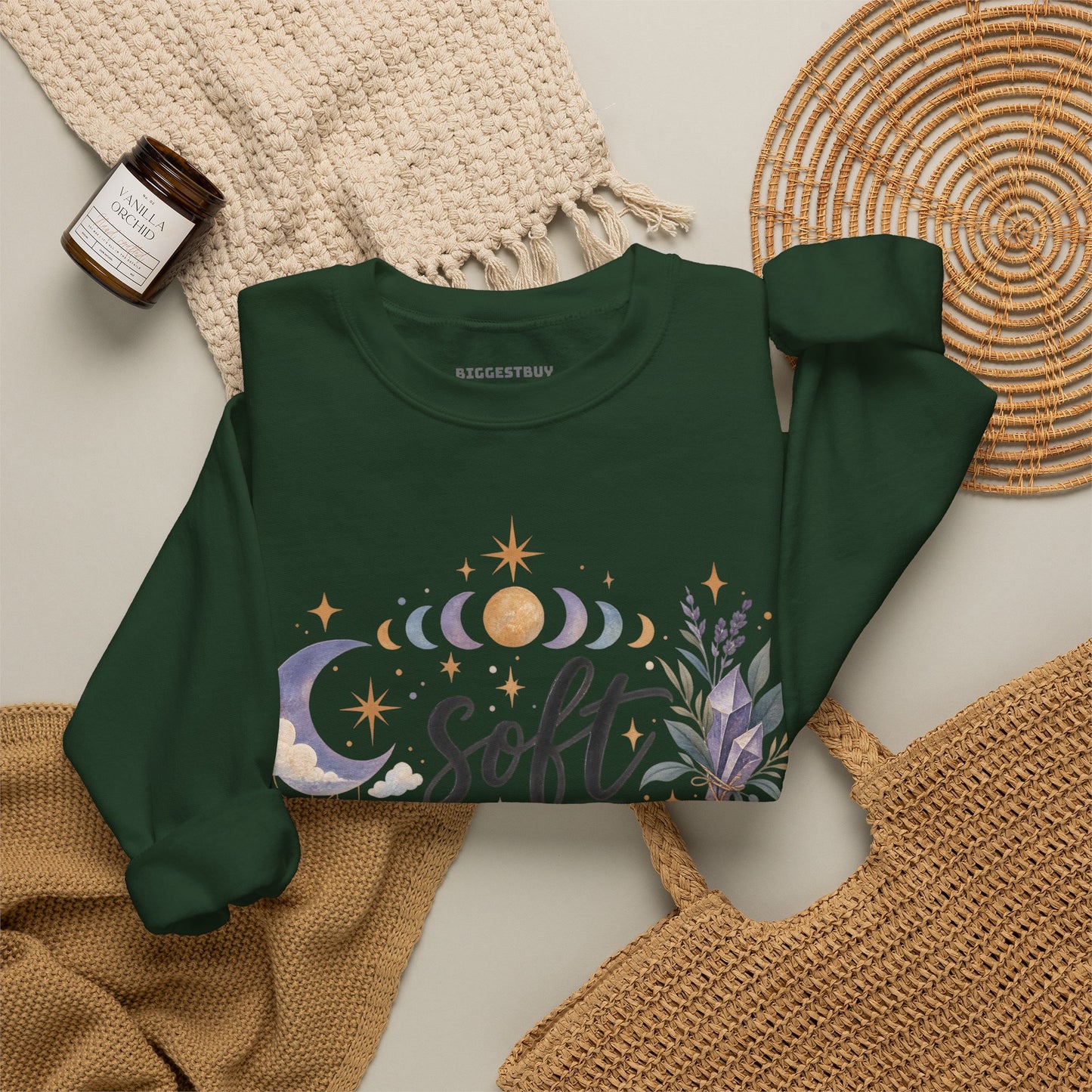 Softly Sparkling - Crewneck Sweatshirt