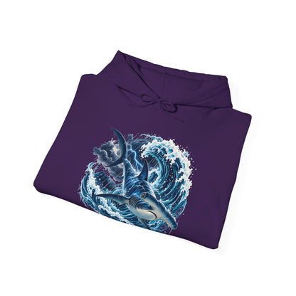 Oceanic Roar - Pullover Hoodie