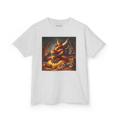 T-Shirt | Koszulka dziecięca | Ciężka bawełna | Nordycka Mitologia | Fafnir | Smok