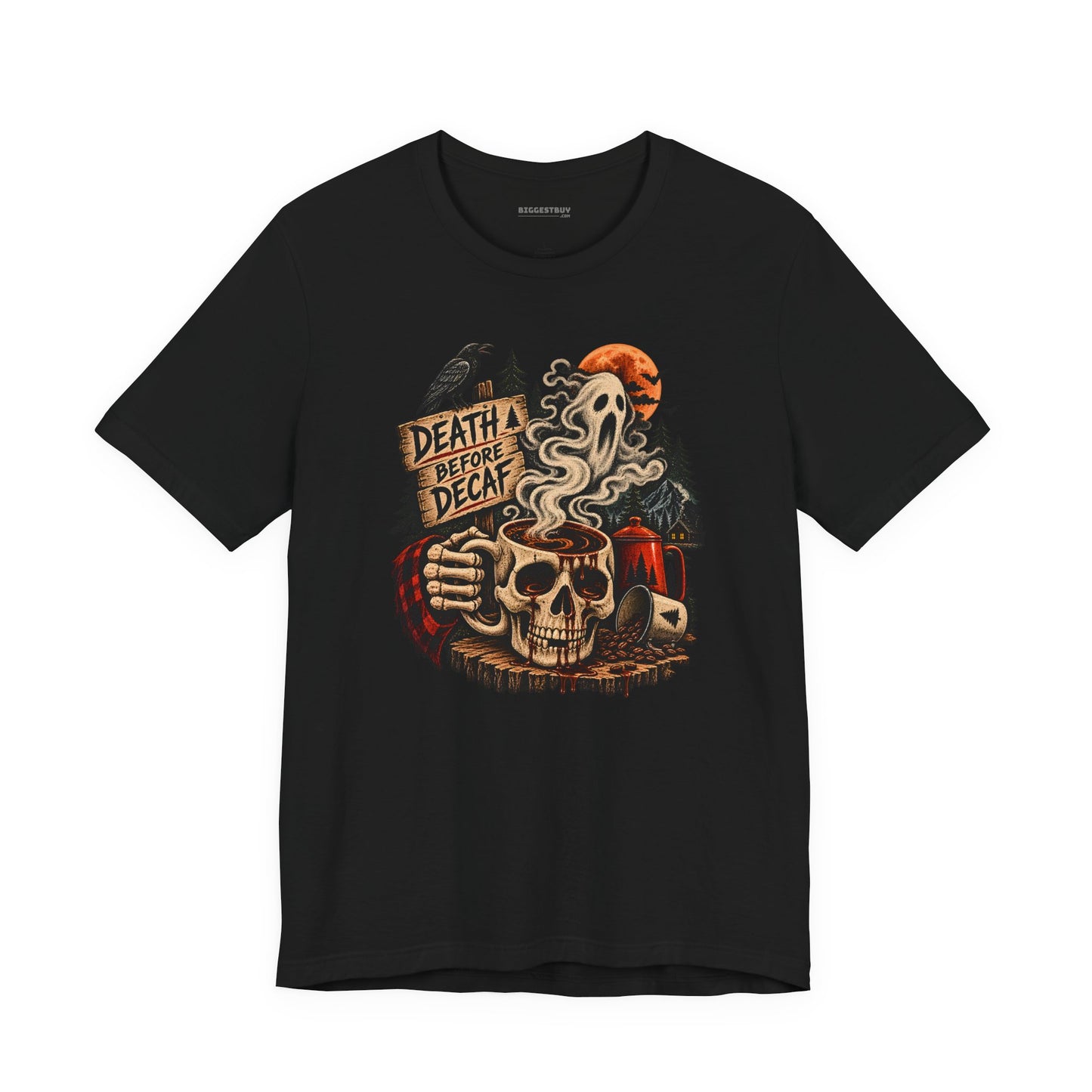 Death Decaf - Classic Jersey Tee
