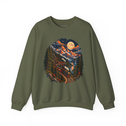 Midnight Rails - Crewneck Sweatshirt