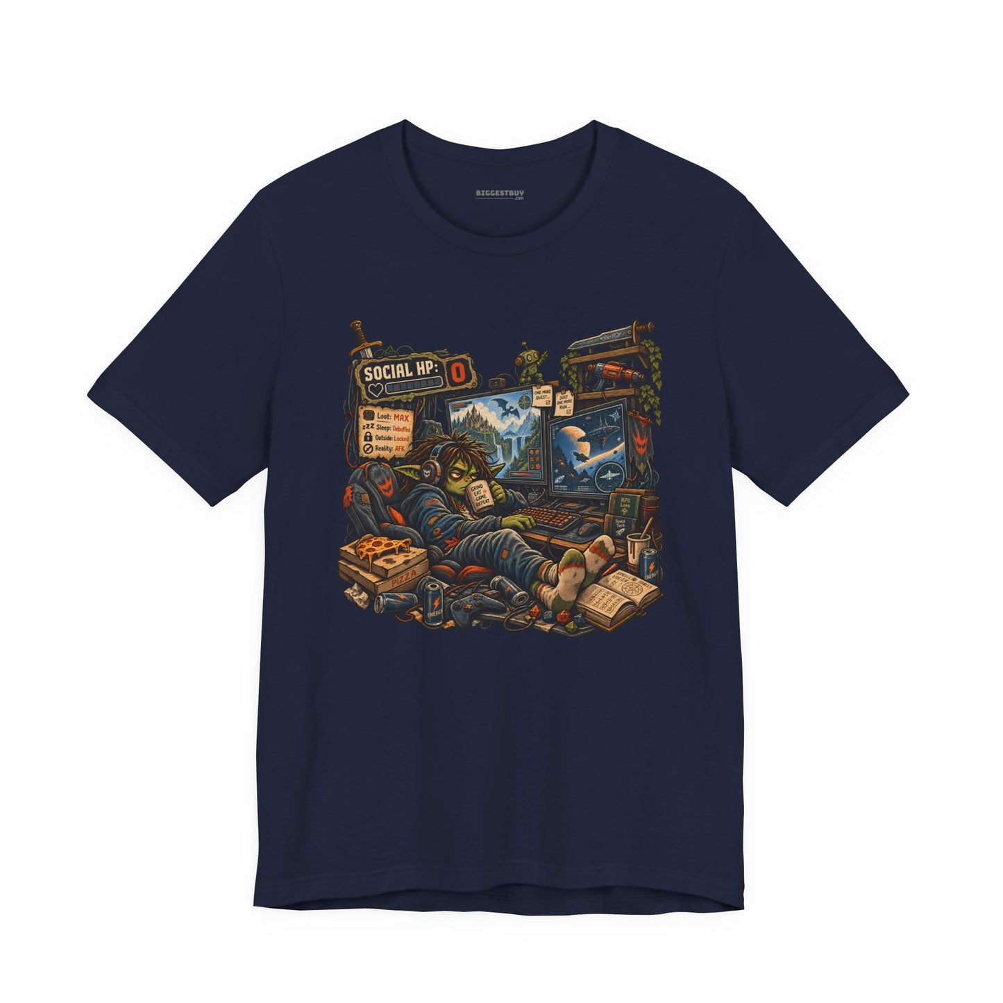 Social Zero - Classic Jersey Tee