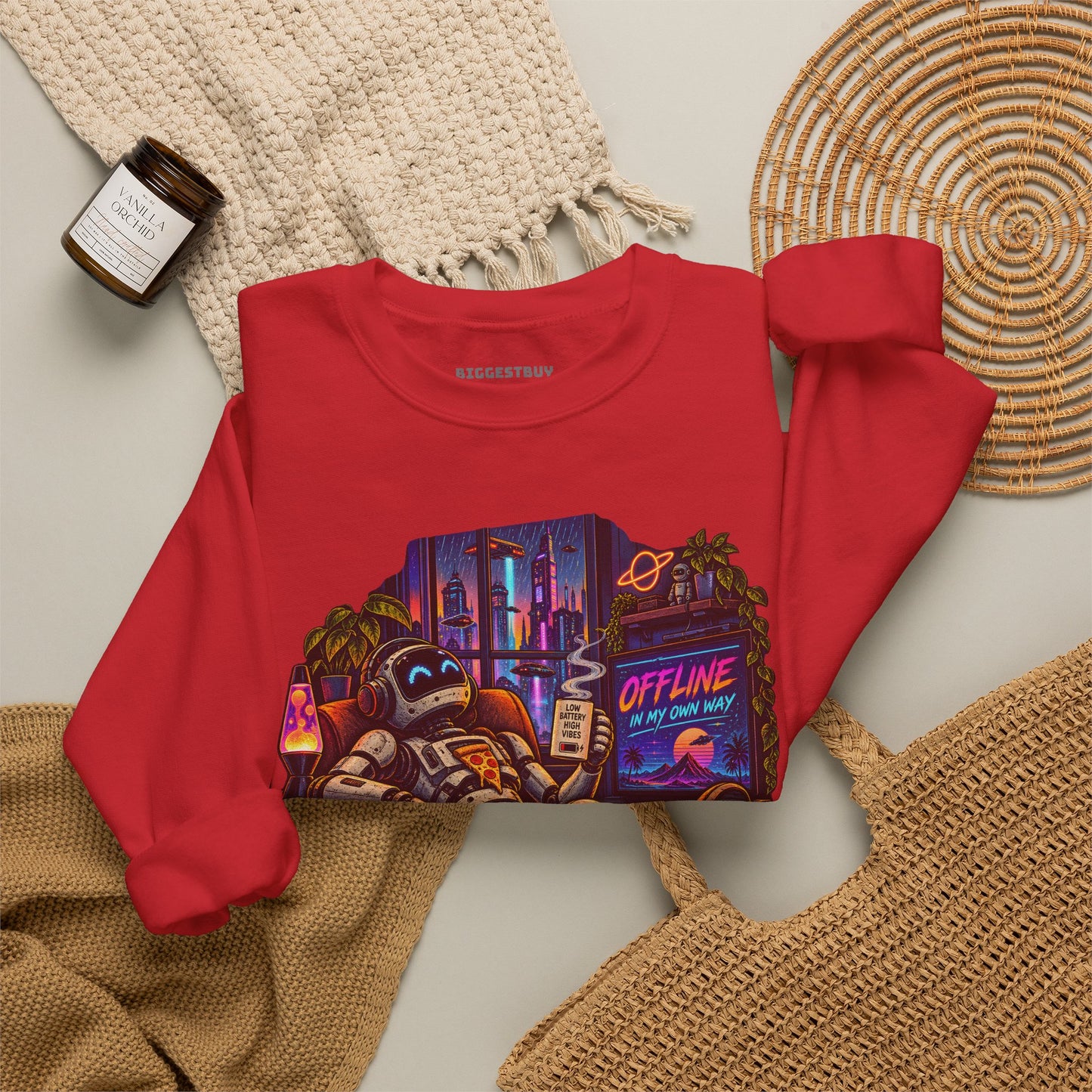 Offline Orbit - Crewneck Sweatshirt