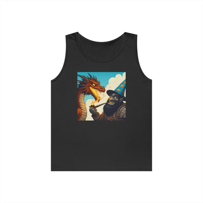 Linne | Unisex | Kraftig bomull | Drakeld fantasy | Trollformagi