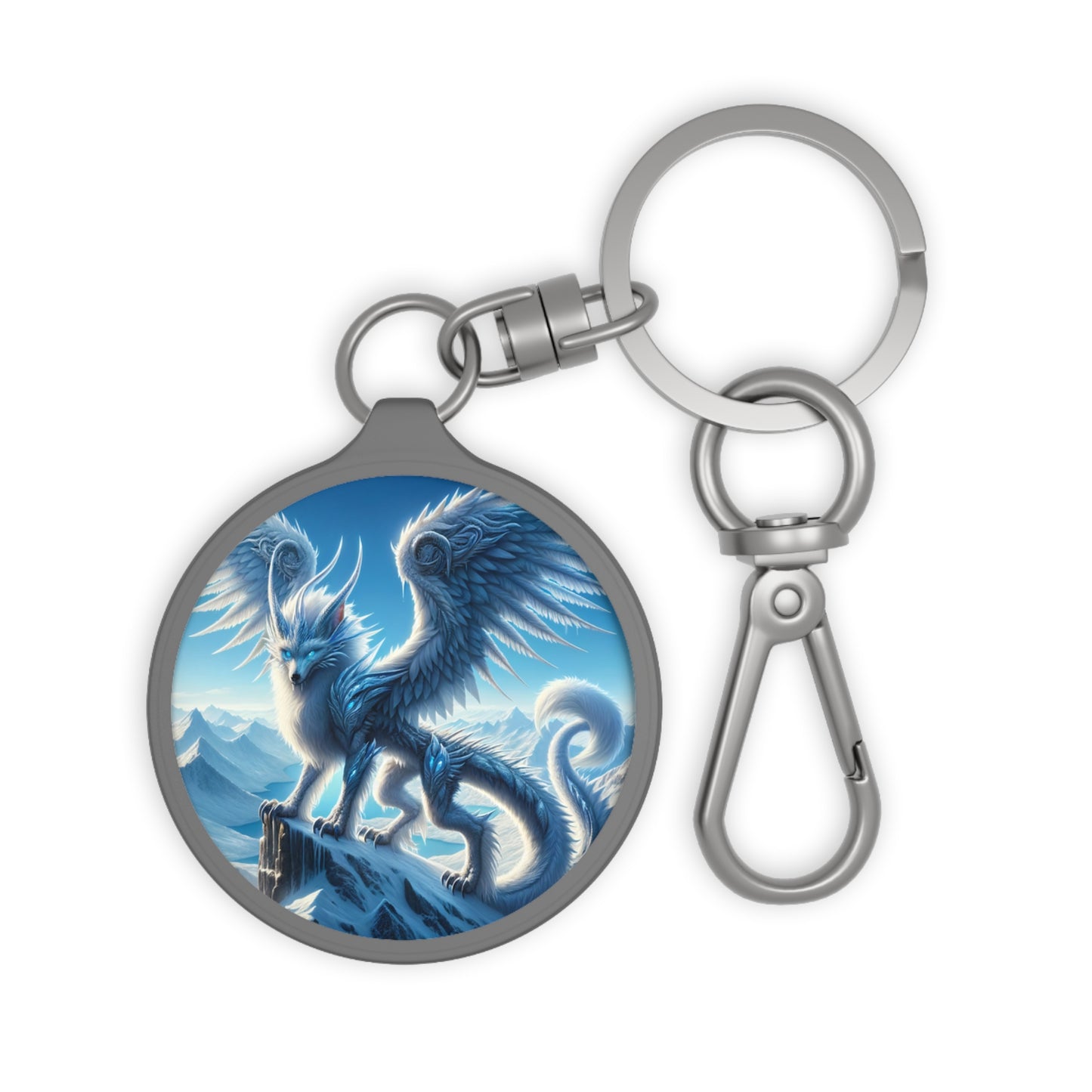 Round Keychain