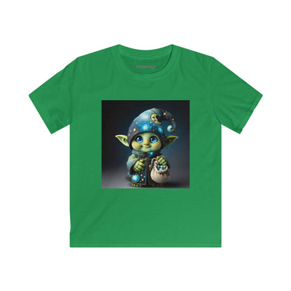T-skjorte | Barne-T-skjorte | Softstyle | Fantasi | Skogsalv | Trollmann