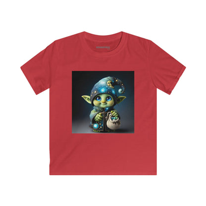 T-skjorte | Barne-T-skjorte | Softstyle | Fantasi | Skogsalv | Trollmann