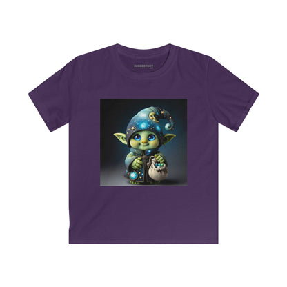 T-skjorte | Barne-T-skjorte | Softstyle | Fantasi | Skogsalv | Trollmann