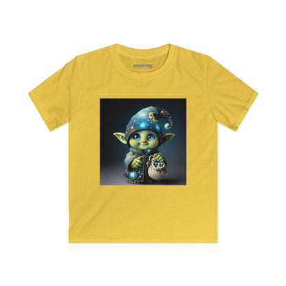 T-skjorte | Barne-T-skjorte | Softstyle | Fantasi | Skogsalv | Trollmann