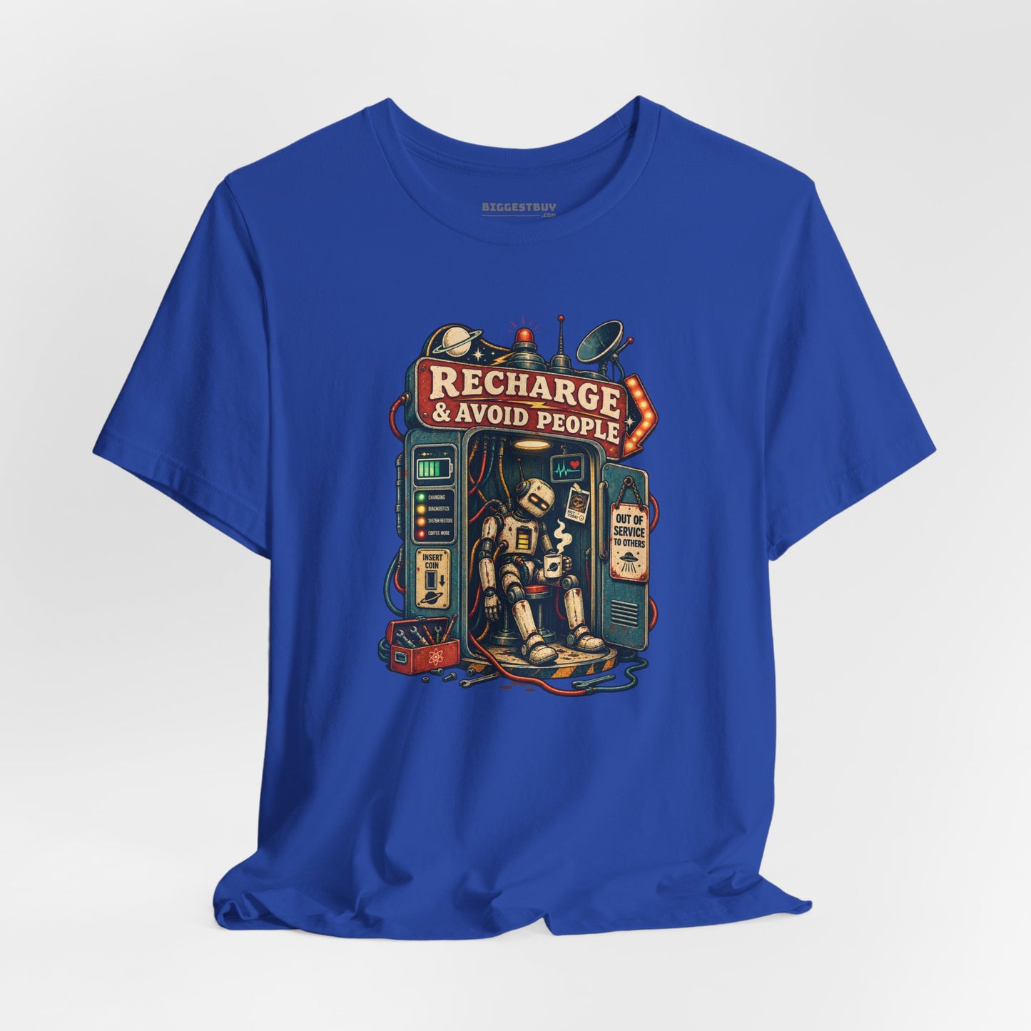 Social Recharge - Classic Jersey Tee