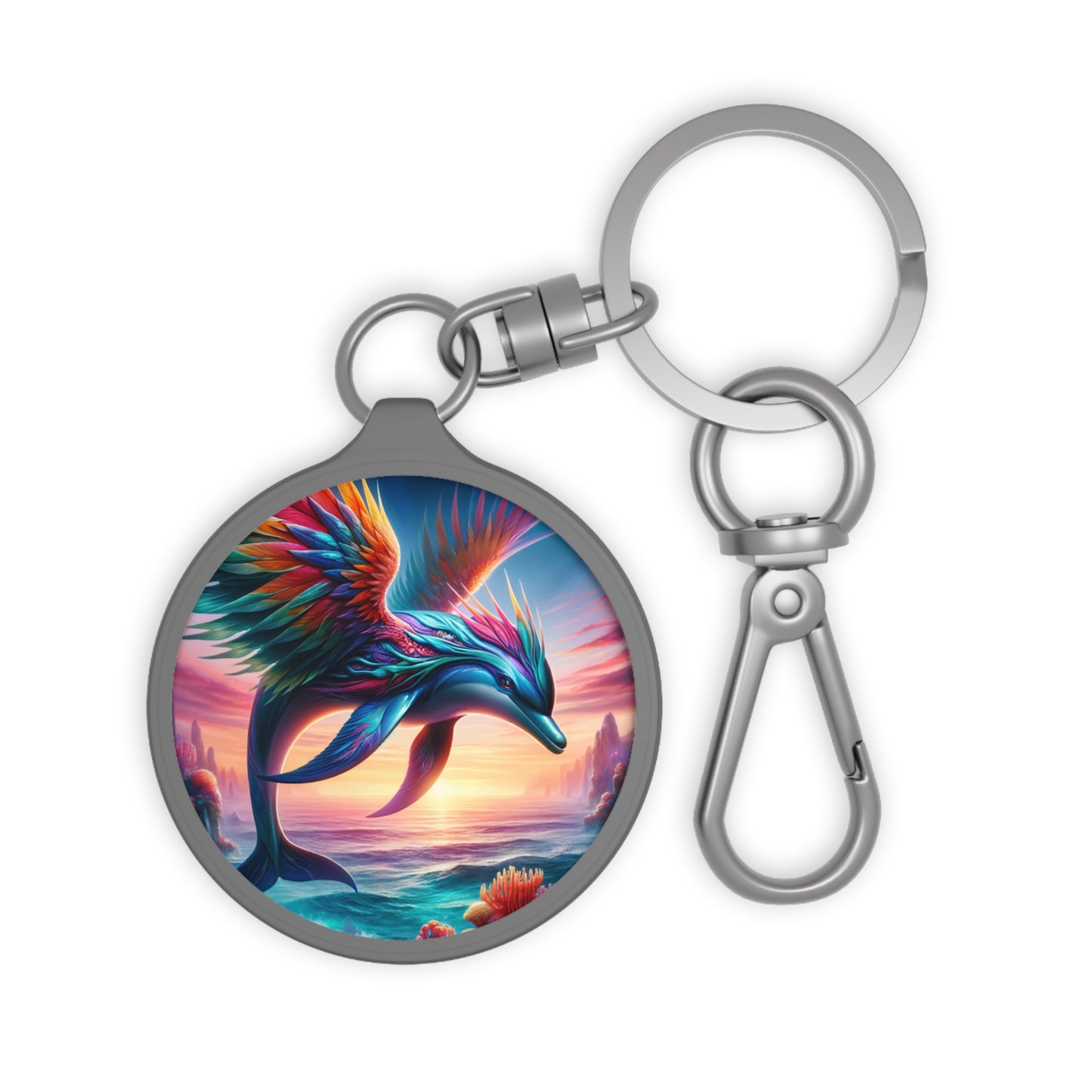 Round Keychain