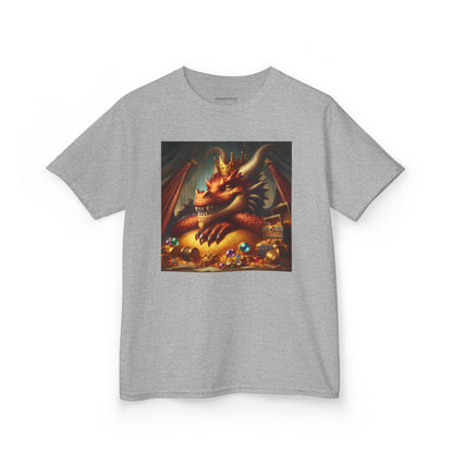 T-Shirt | Koszulka dziecięca | Ciężka bawełna | Nordycka Mitologia | Fafnir | Smok