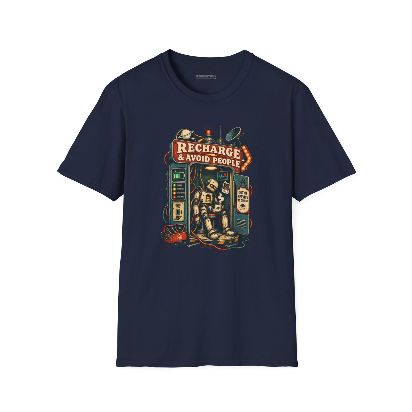Social Recharge - Softstyle T-Shirt
