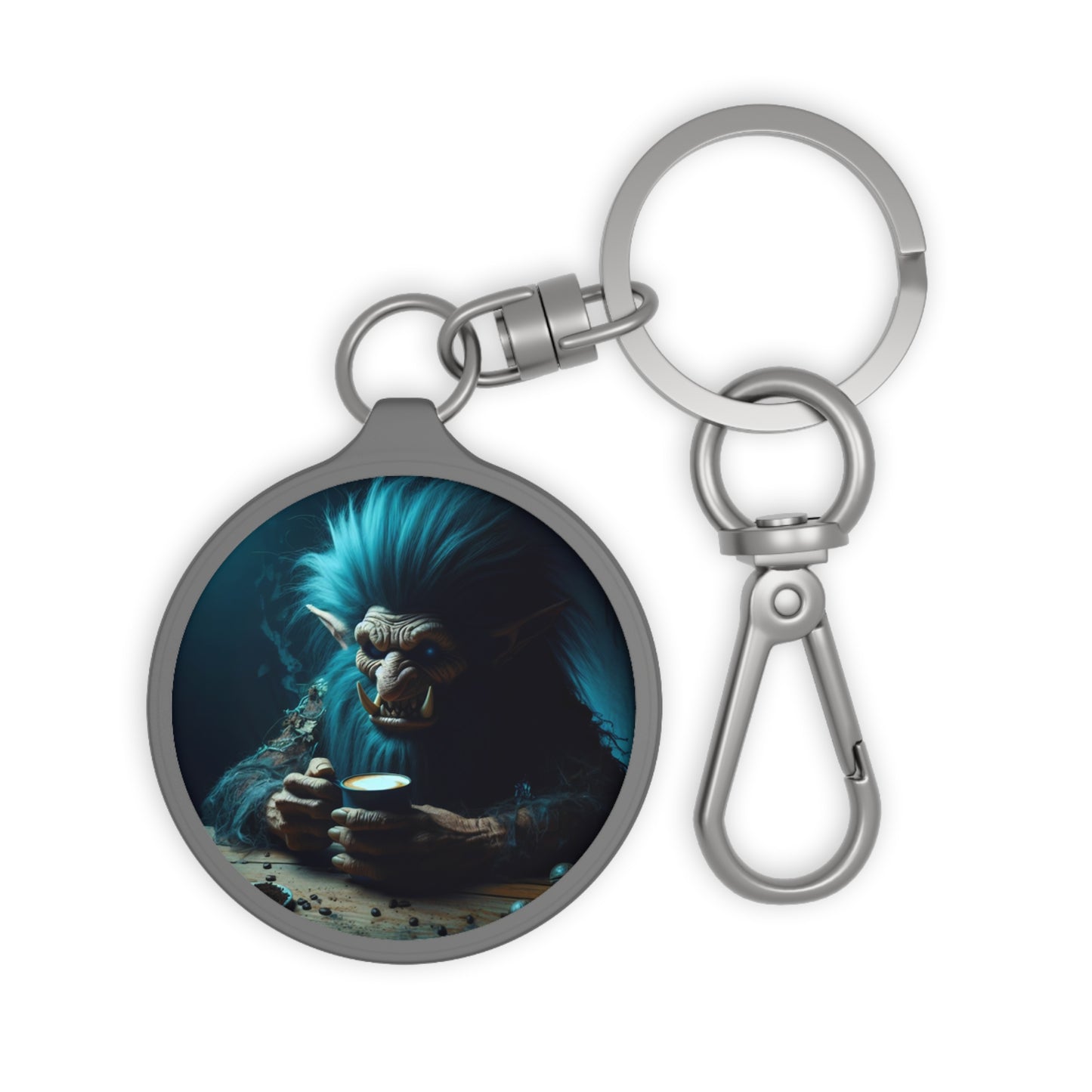 Round Keychain