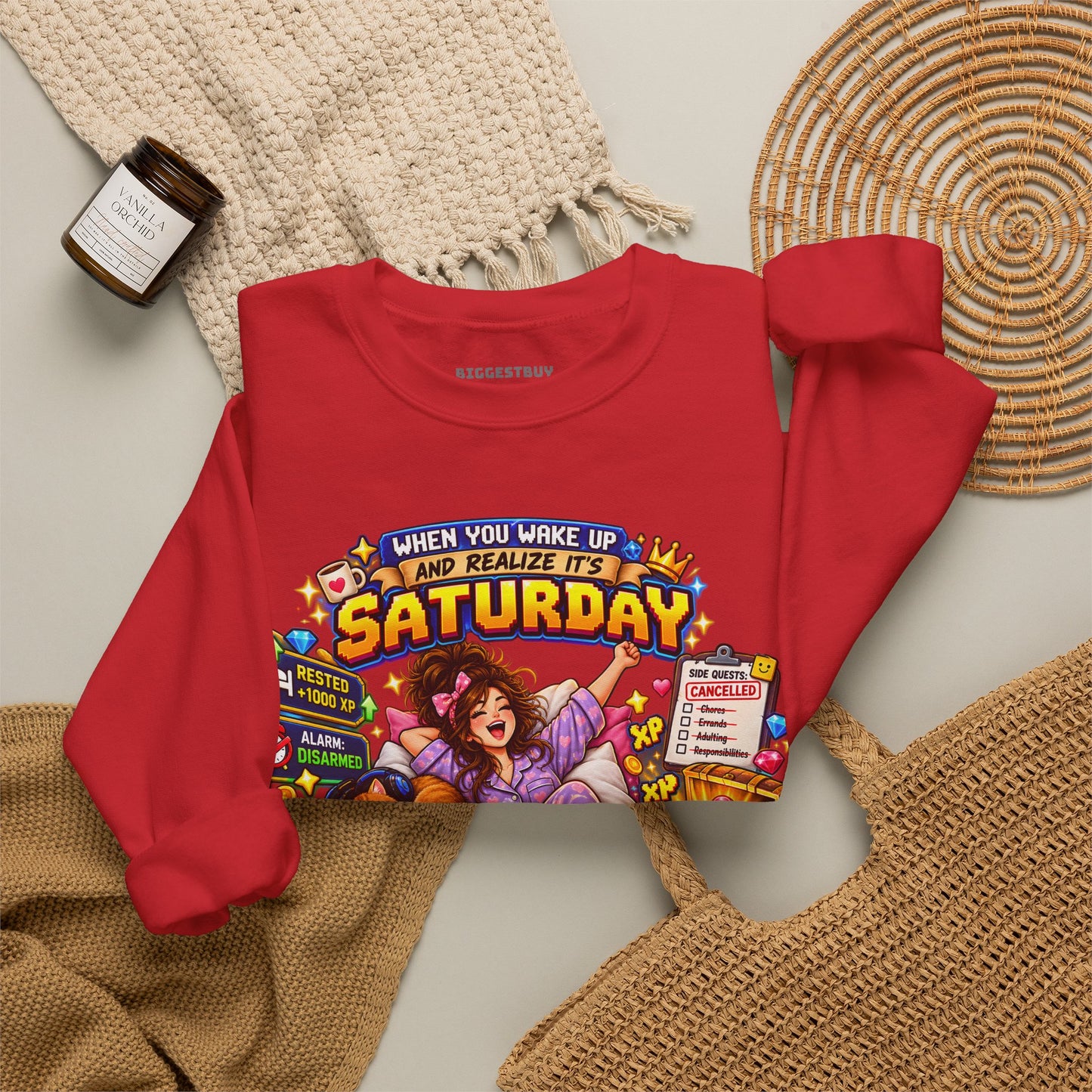 Pajama Party - Crewneck Sweatshirt