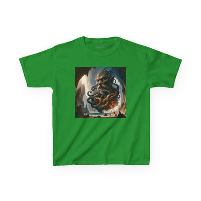 Camiseta | Camiseta Infantil | Algodão Pesado | Mitologia Marinha | Deus do Mar