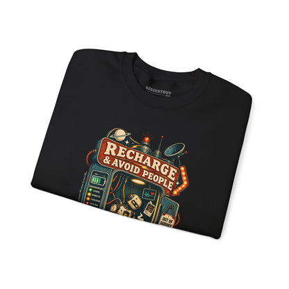 Social Recharge - Crewneck Sweatshirt