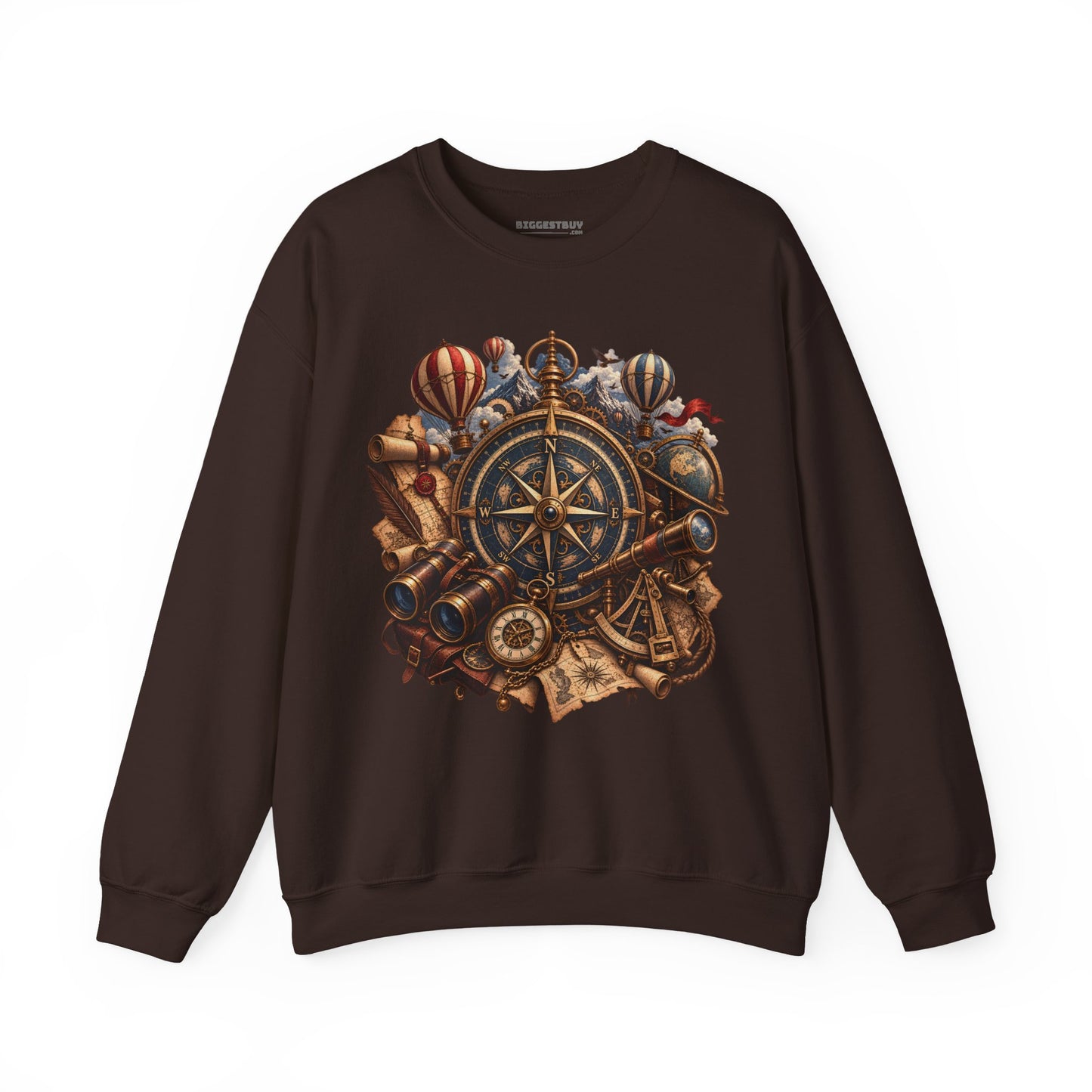 Navigatin Nostalgia - Crewneck Sweatshirt
