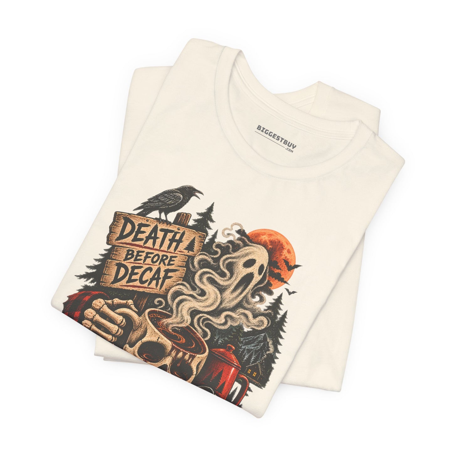 Death Decaf - Classic Jersey Tee
