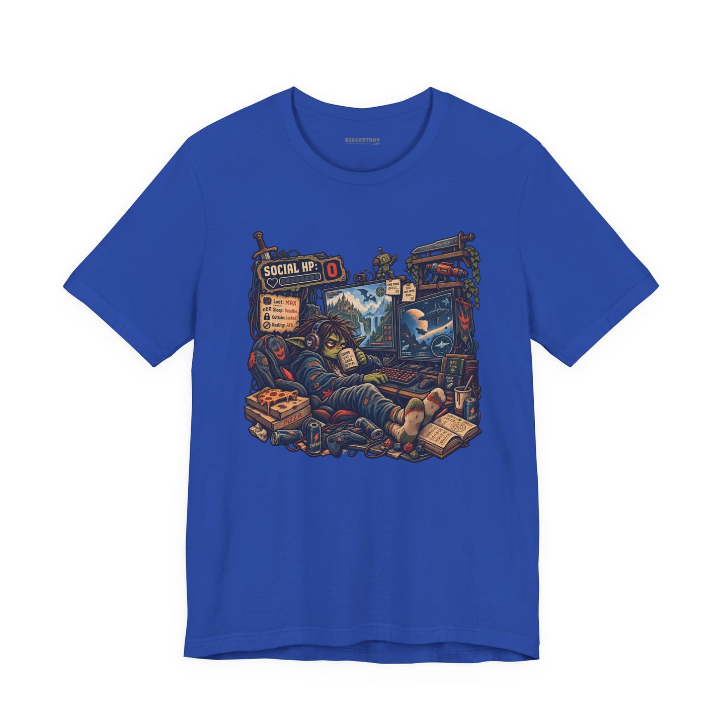 Social Zero - Classic Jersey Tee