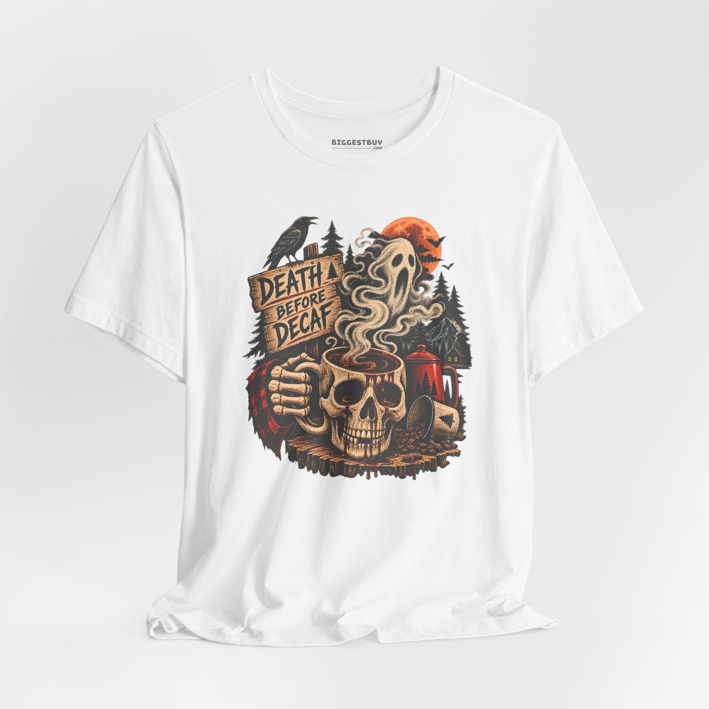 Death Decaf - Classic Jersey Tee