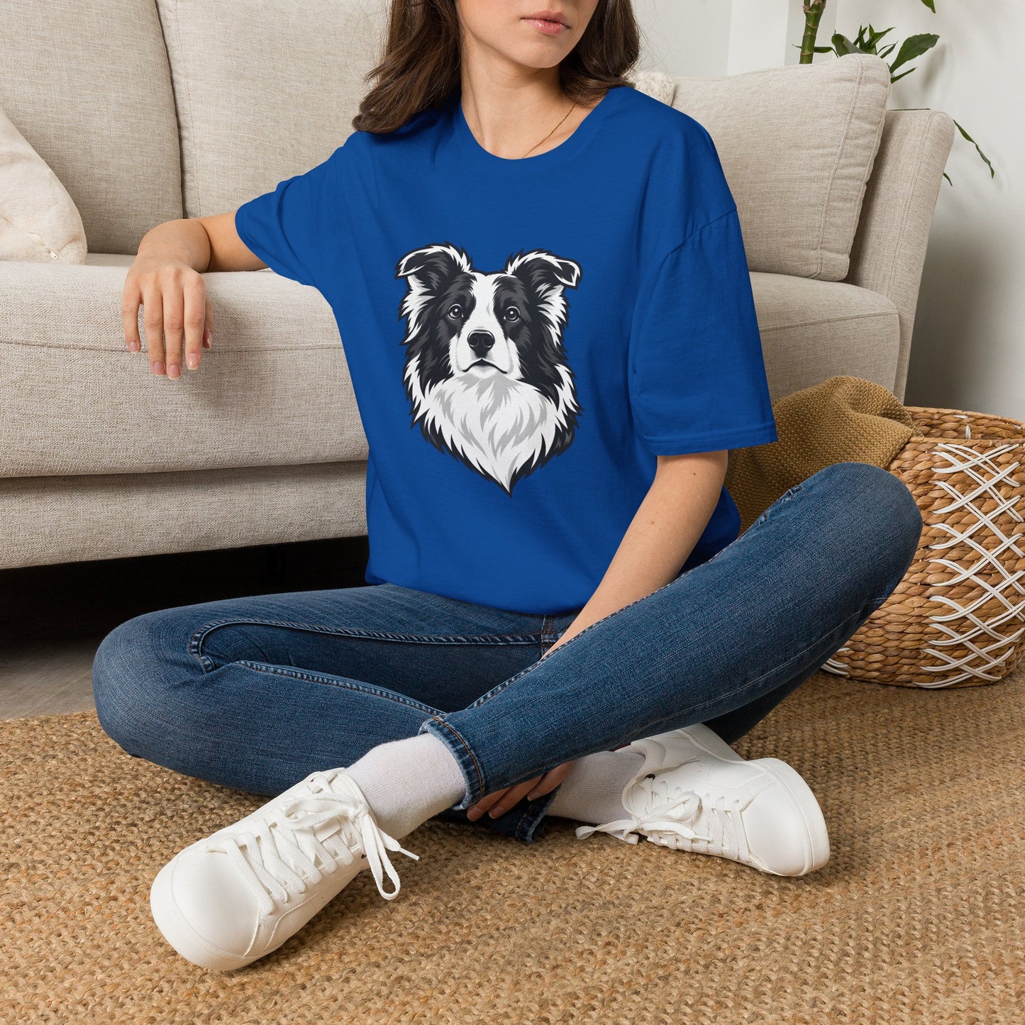 Collie Crest - Softstyle T-Shirt