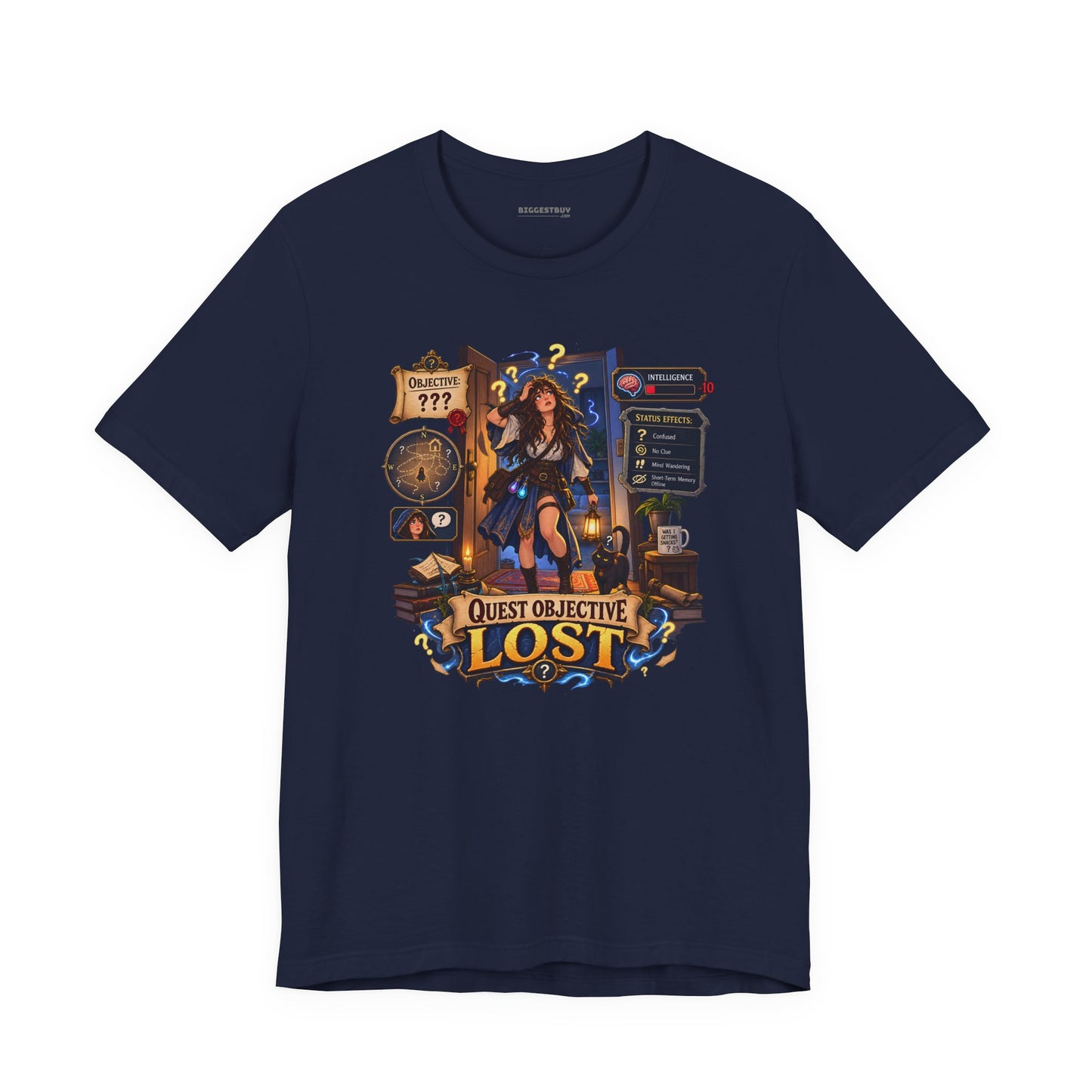 Quest Lost - Classic Jersey Tee
